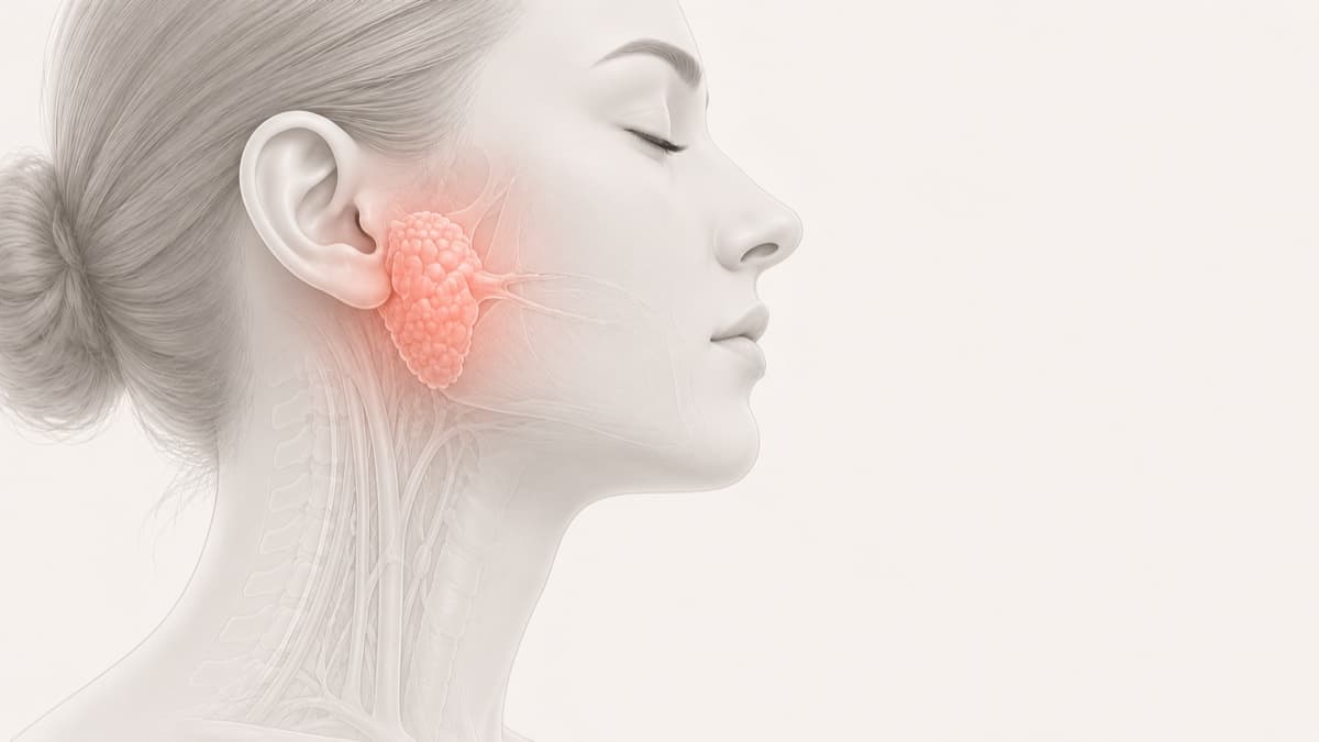 Medical illustration of parotid gland anatomy and parotidectomy surgical approach showing facial nerve: parotid gland surgery Manila